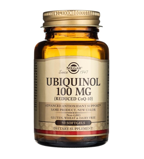 Solgar Ubiquinol 100 mg - 50 Softgels