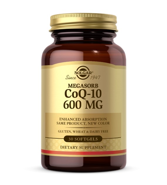 Solgar Megasorb Koenzym Q10 600 mg - 30 kapsułek