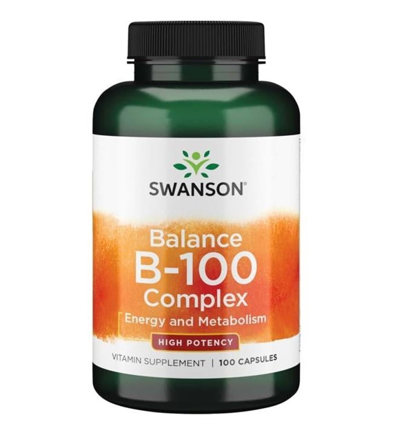 Swanson Balance B-100 kompleks witamin - 100 kapsułek