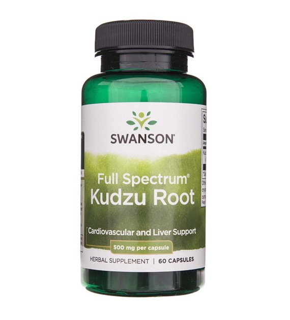 Swanson Full Spectrum Kudzu Root 500 mg - 60 kapslí