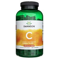 Swanson Vitamin C se šípky 1000 mg - 250 kapslí