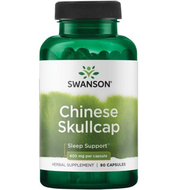 Swanson Chinese Skullcap 400 mg - 90 Capsules