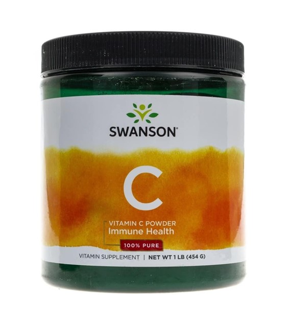 Swanson Witamina C w proszku 1000 mg - 454 gramów