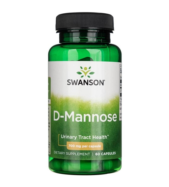 Swanson D-Mannose 700 mg - 60 kapslí