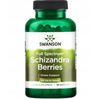 Swanson Schizandra Berries (Cytryniec Chiński) 525mg - 90 kapsułek