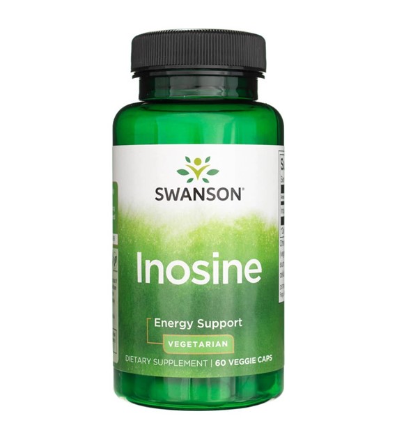 Swanson Inosine 500 mg - 60 Veg Capsules