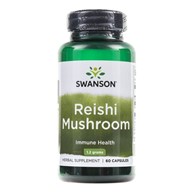 Swanson Reishi Mushroom (Grzyb) 600 mg - 60 kapsułek
