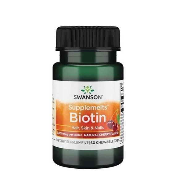 Swanson Biotyna - 60 tabletek do ssania