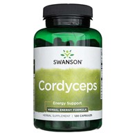 Swanson Cordyceps 600 mg - 120 kapslí