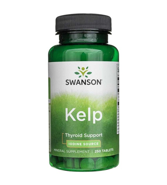 Swanson Kelp (Jod) 225mcg - 250 tabletek