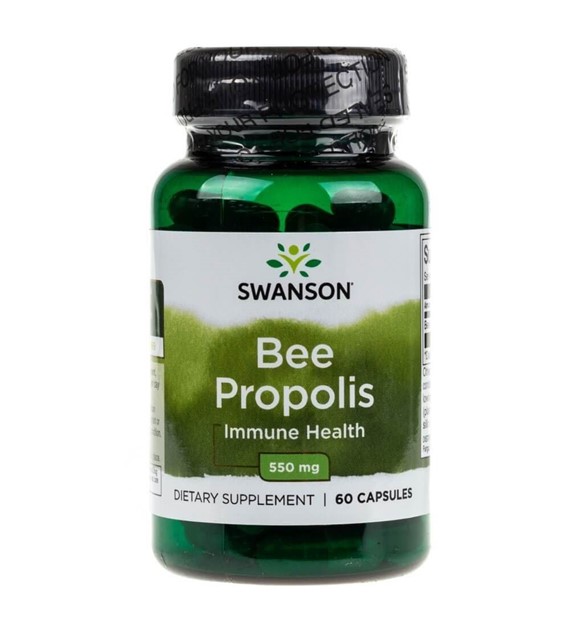 Swanson Bee Propolis (Kit Pszczeli) 550 mg - 60 kapsułek
