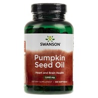 Swanson Kürbiskernöl 1000 mg - 100 Weichkapseln