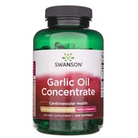 Swanson Garlic Oil (Olej czosnkowy) 3 mg - 500 kapsułek