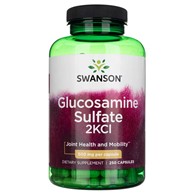 Swanson Siarczan glukozaminy 2KCl 500 mg - 250 kapsułek