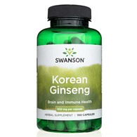 Swanson Korean Ginseng 500 mg - 100 Capsules