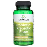 Swanson Probiotic+ Prebiotická vláknina 500 mg - 60 veg. kapslí
