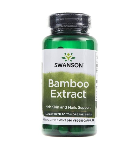 Swanson Bamboo ekstrakt 300 mg - 60 kapsułek