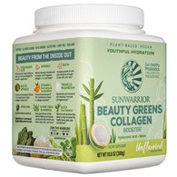 Sunwarrior Beauty Greens Collagen Booster, geschmacklos - 300 gn