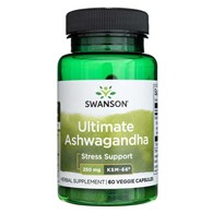 Swanson Ultimatives Ashwagandha KSM-66 250 mg - 60 pflanzliche Kapseln