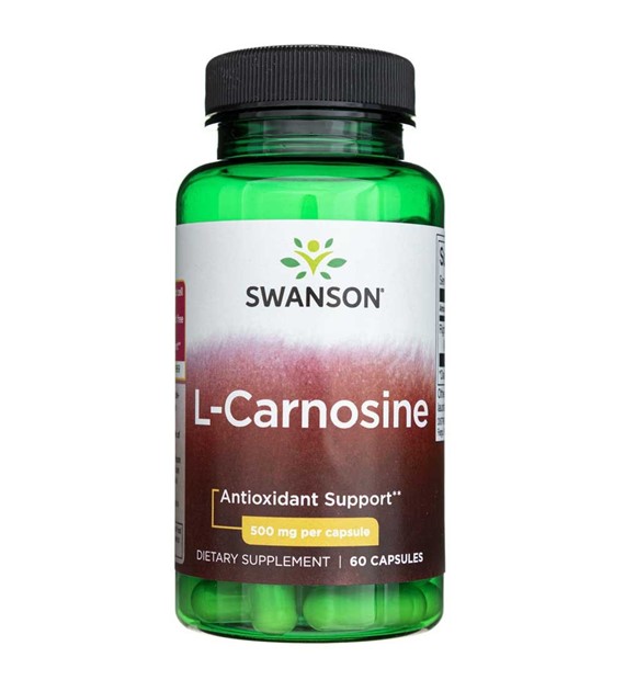 Swanson L-Carnosine 500 mg - 60 Capsules