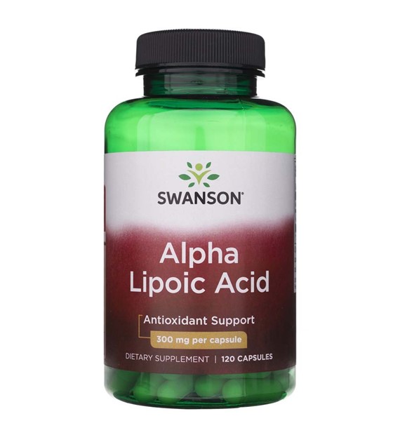 Swanson Ultra Kwas Alfa Liponowy (ALA) 300 mg - 120 kapsułek