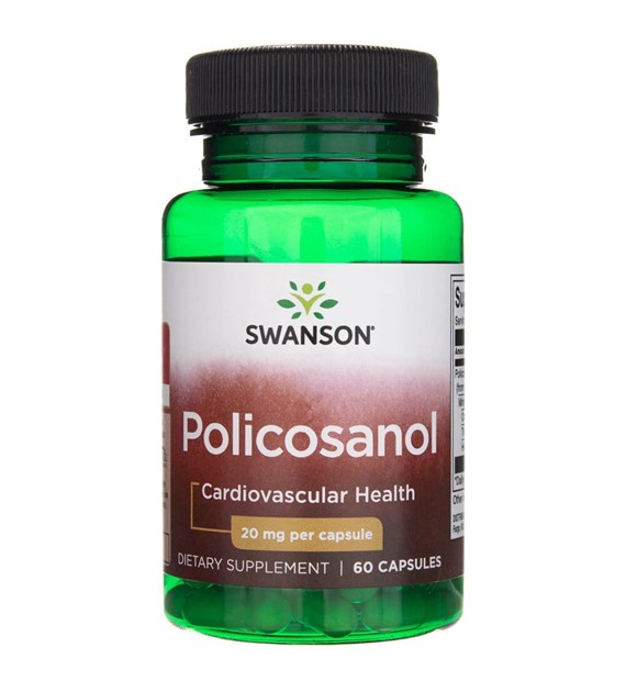 Swanson Policosanol 20 mg - 60 kapsułek