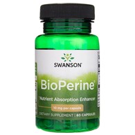 Swanson BioPerine 10 mg - 60 kapslí