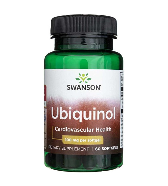 Swanson Ubiquinol (Ubichinol) 100 mg - 60 kapsułek