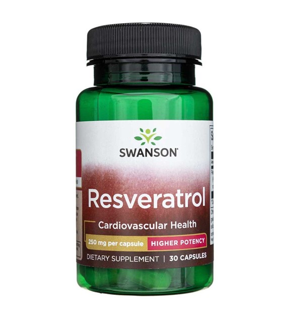 Swanson Resveratrol 250 mg - 30 kapsułek