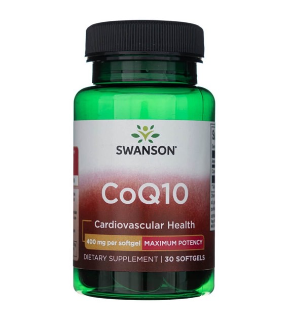Swanson CoQ10 400 mg - 30 měkkých gelů