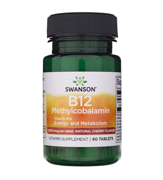 Swanson Vitamin B12 Methylcobalamin 2500 mcg - 60 Tabletten