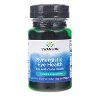 Swanson Synergistische Augengesundheit - Lutein & Zeaxanthin - 60 Weichkapseln