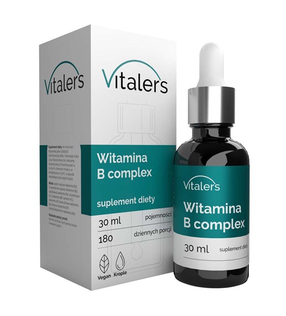 Vitaler's Vitamin B komplex methylované kapky - 30 ml
