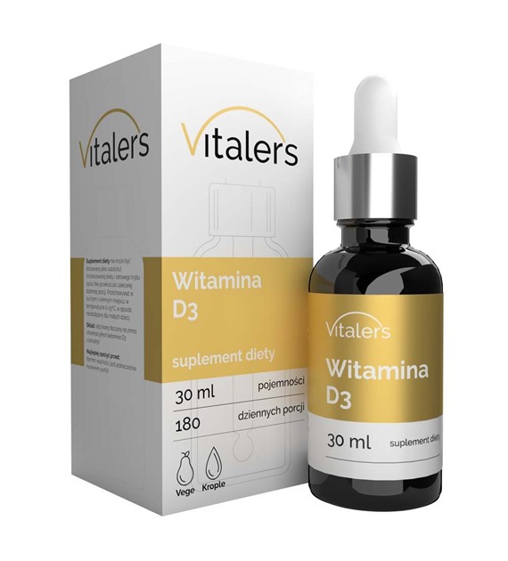 Vitaler's Vitamin D3 2000 IU, kapky - 30 ml