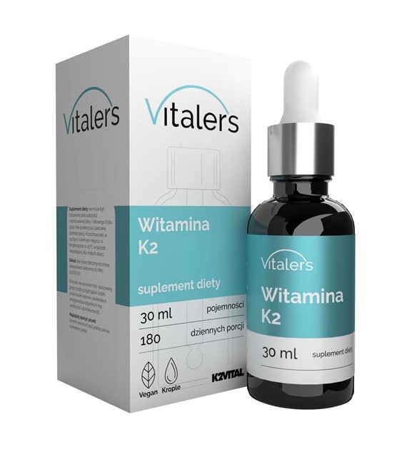 Vitaler's Vitamin K2 MK-7 75 mcg, kapky - 30 ml