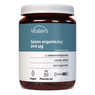 Vitaler's Organický selen 200 mcg - 120 kapslí