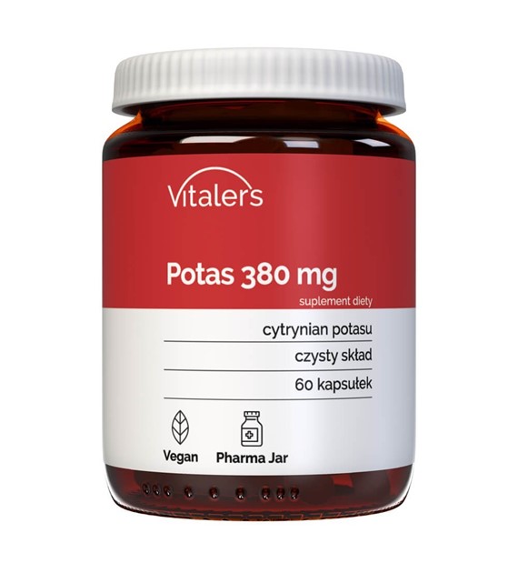 Vitaler's Citrát draselný 380 mg - 60 kapslí
