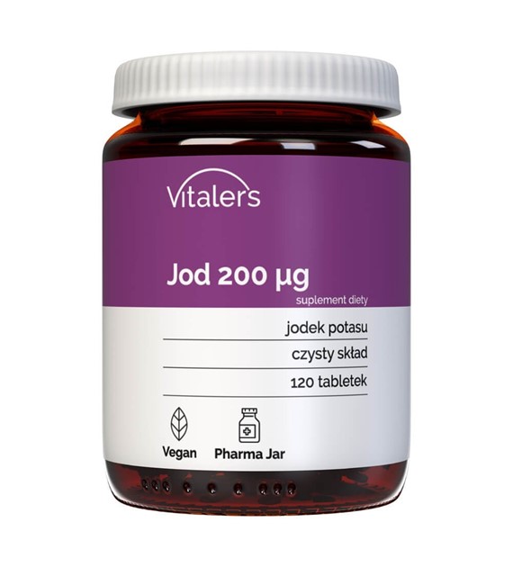 Vitaler's Jod 200 mcg - 120 tabletek