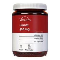 Vitaler's Granatapfel 500 mg - 60 Kapseln