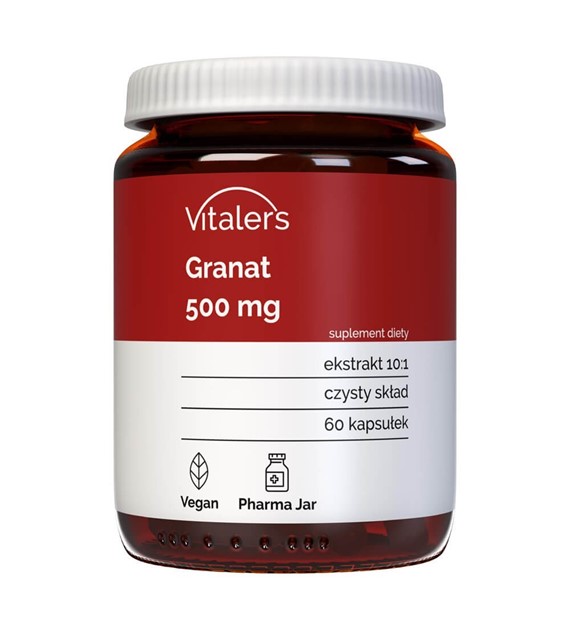Vitaler's Pomegranate (Granat) 500 mg - 60 kapsułek