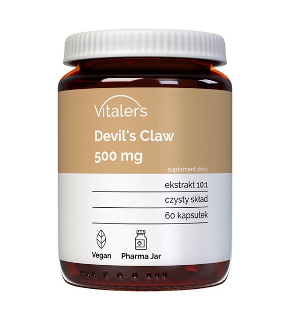 Vitaler's Devil's Claw (Czarci Pazur) 500 mg - 60 kapsułek