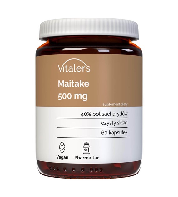 Vitaler's Maitake (Żagwica listkowata) 500 mg - 60 kapsułek