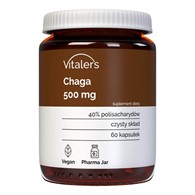 Vitaler's Chaga (Błyskoporek podkorowy) 500 mg - 60 kapsułek