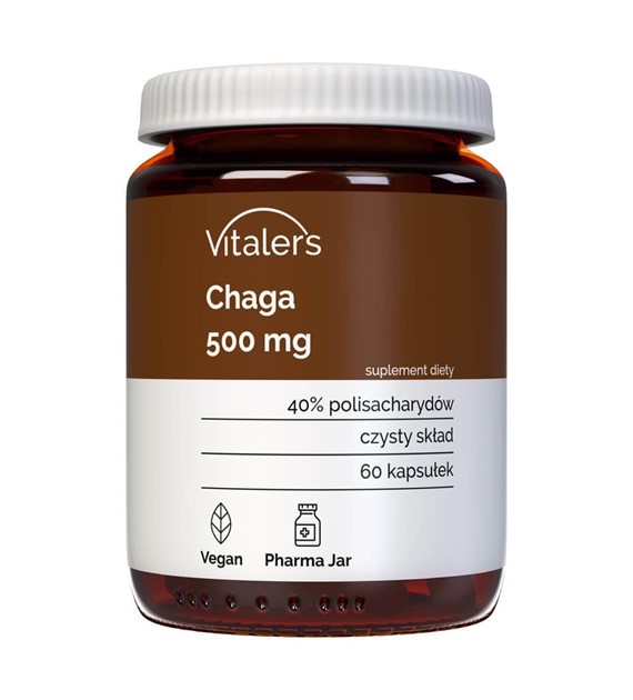 Vitaler's Chaga 500 mg - 60 kapslí