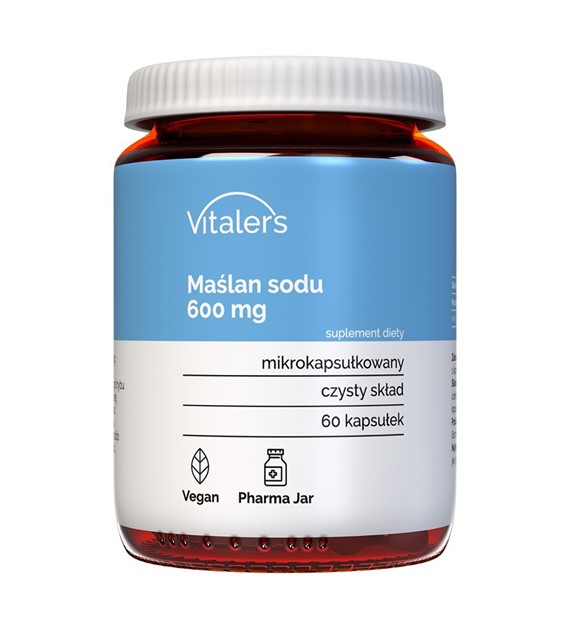 Vitaler's Butyrát sodný 600 mg - 60 kapslí