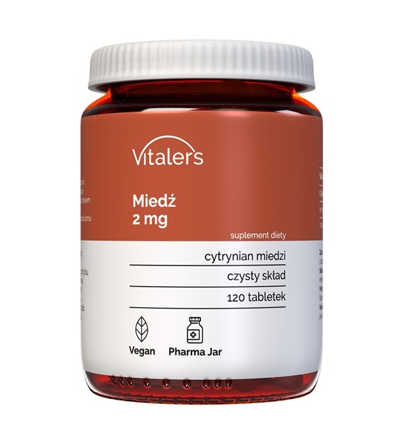 Vitaler's Měď 2 mg - 120 tablet