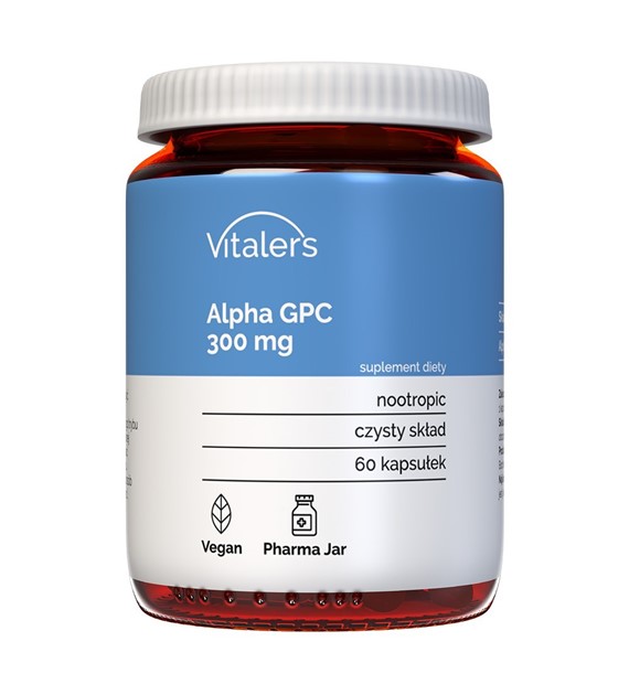 Vitaler's Alpha GPC 300 mg - 60 kapslí