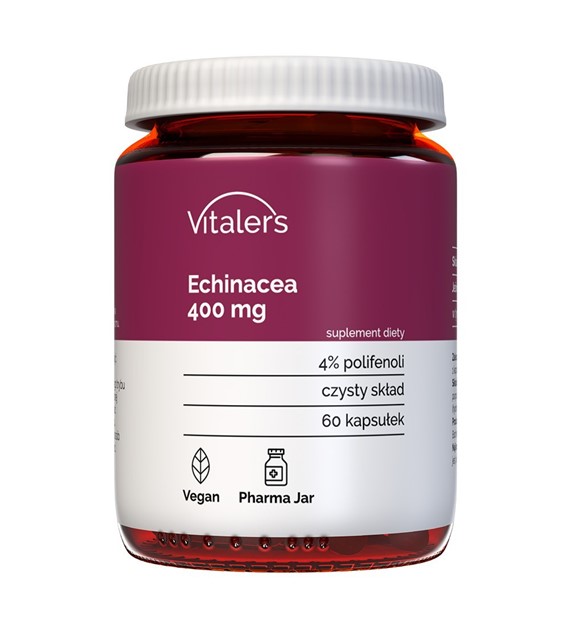 Vitaler's Echinacea (Jeżówka purpurowa) 400 mg - 60 kapsułek