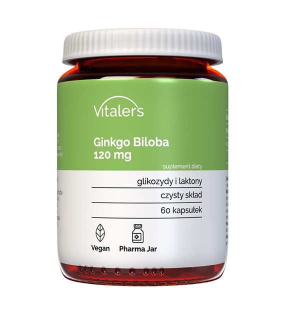 Vitaler's Ginkgo Biloba 120 mg - 60 kapslí