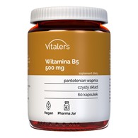 Vitaler's Pantothenic Acid 500 mg - 60 Capsules
